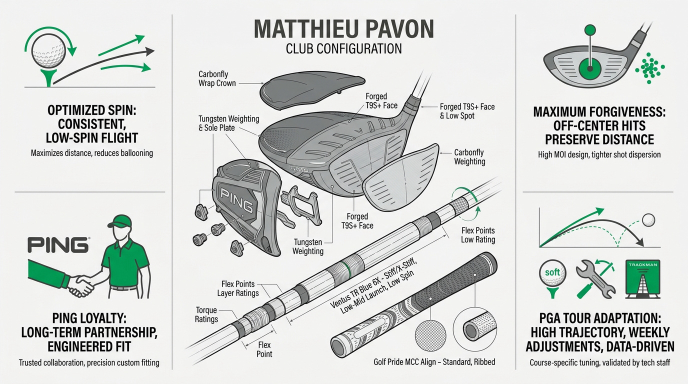 Analyse technique détaillée des clubs Ping de Matthieu Pavon