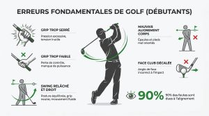 Comment corriger les erreurs de débutant au golf en 2026