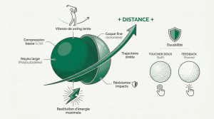 Comment choisir sa balle de golf débutant pour progresser