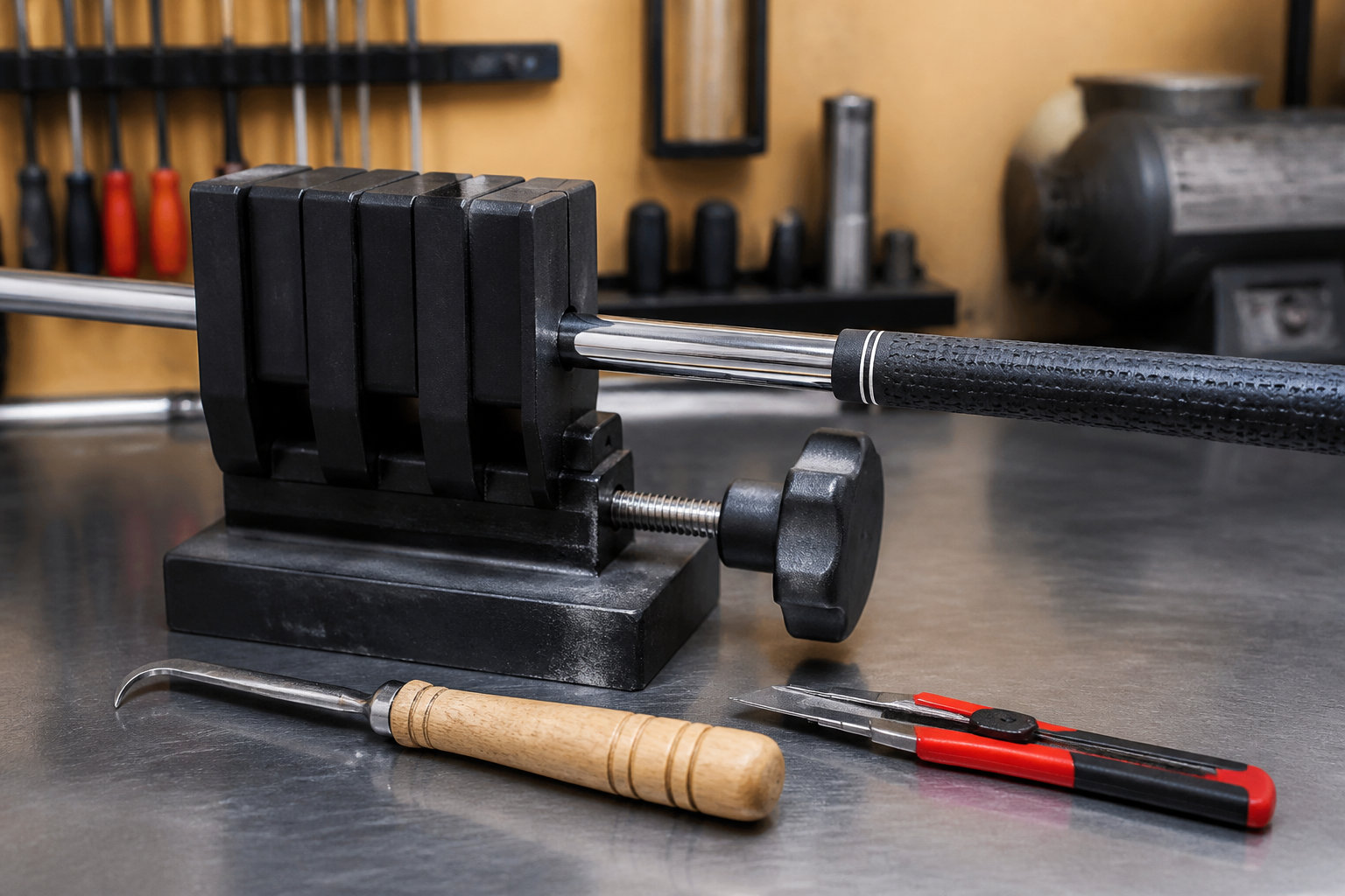 Outils et préparation du club avant intervention