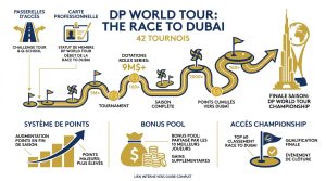 DP World Tour 2026 : tout savoir sur la Race to Dubai