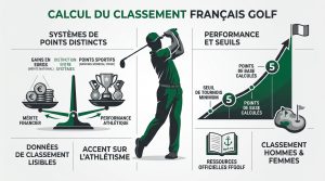 Classement golf français : le ranking professionnel en 2026
