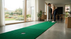 Putting green maison : expertise technique et installation