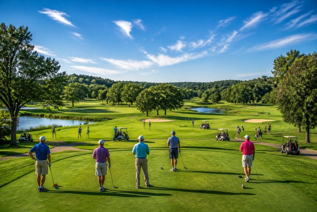 Shotgun golf : le départ simultané pour un parcours fluide