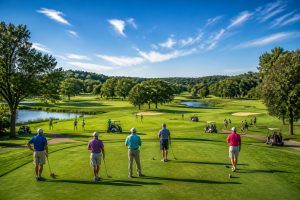 Shotgun golf : le départ simultané pour un parcours fluide