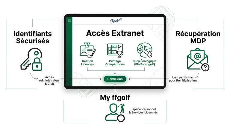 Extranet ffgolf : piloter la gestion du club et l'écologie