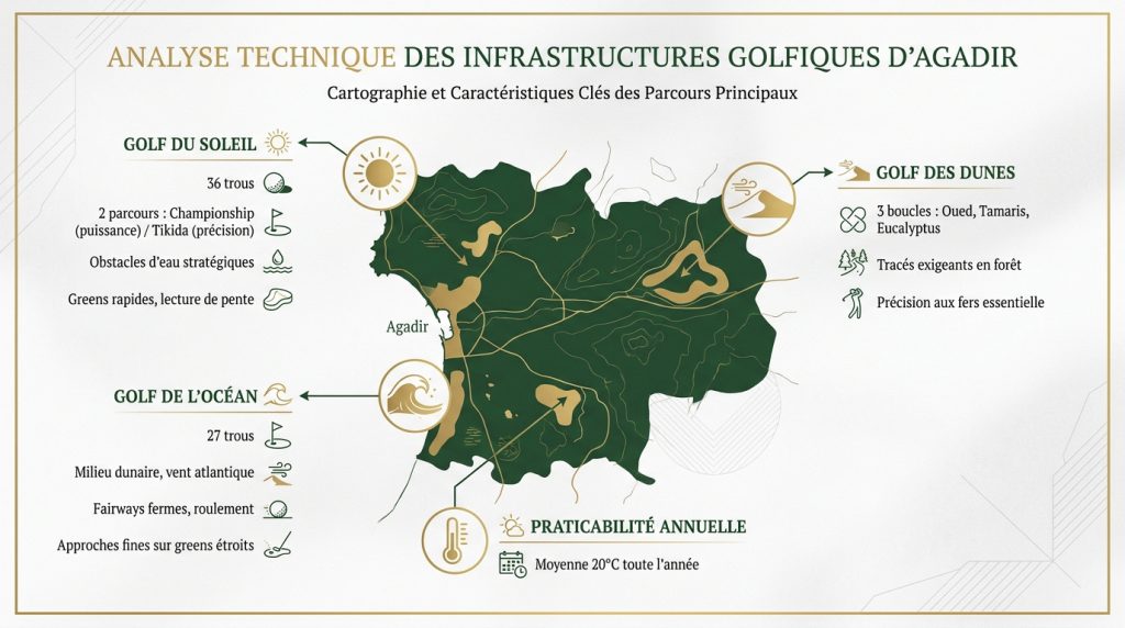Séjour golf à Agadir : analyse des parcours et services