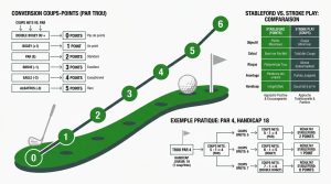Stableford au golf : calcul des points et règles du système