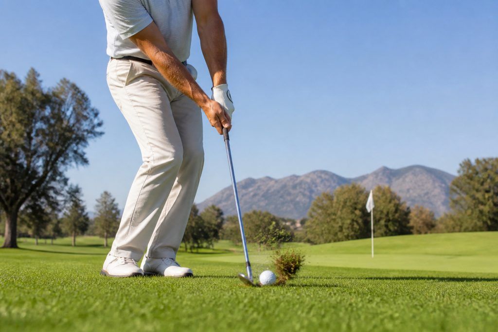 Pitch shot golf : technique et contrôle précis