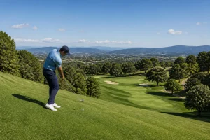 Maîtriser la pente descendante : ton swing au plus juste