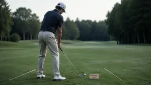 2 degrés d’alignement d’épaules au golf peuvent coûter 10 mètres à 200 mètres
